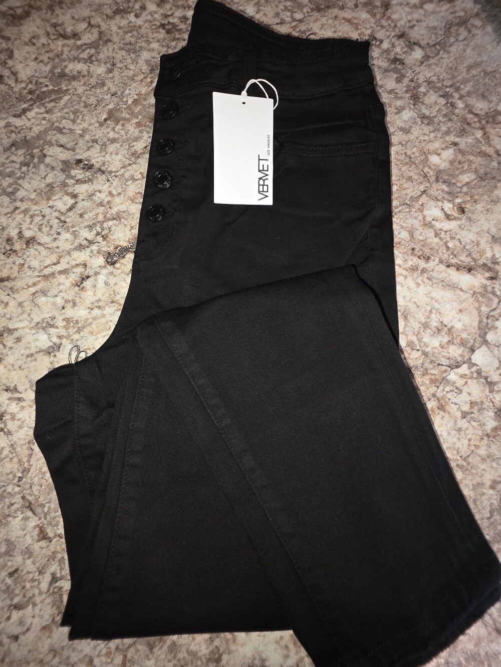 Vervet High-Waist Black Women's Skinny Jeans NWT Size 31 (12)9
